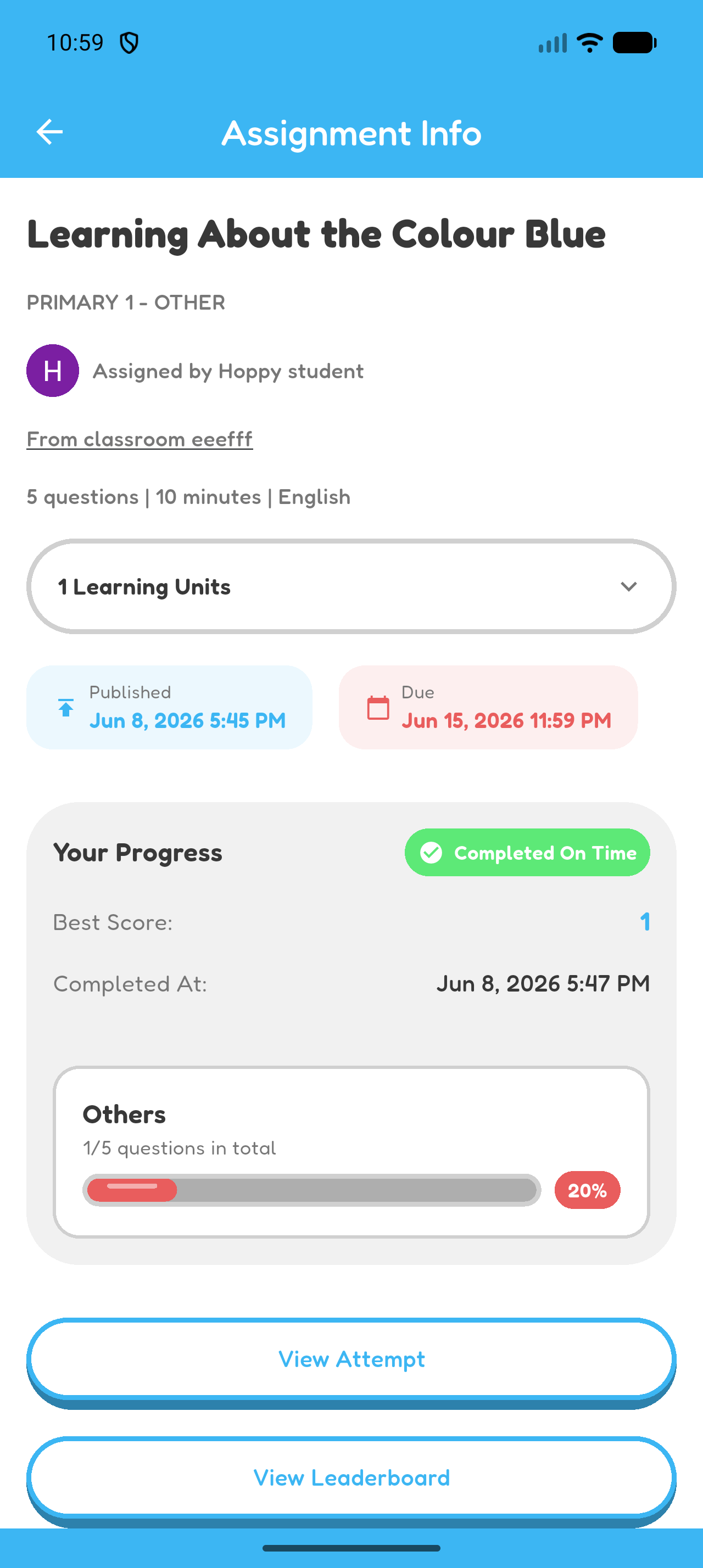 Make assigned practice worth completing